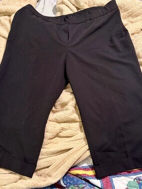 Zac & Rachel Black womens Dress capris